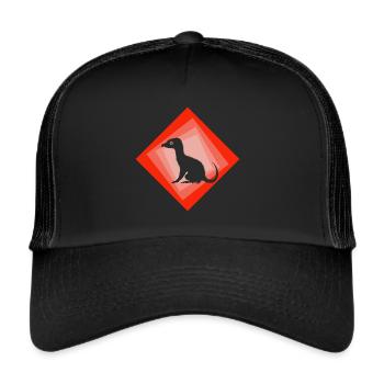 Mythical Creatures Cryptozoology Mythical Creatures - Trucker Cap - black/black - Front