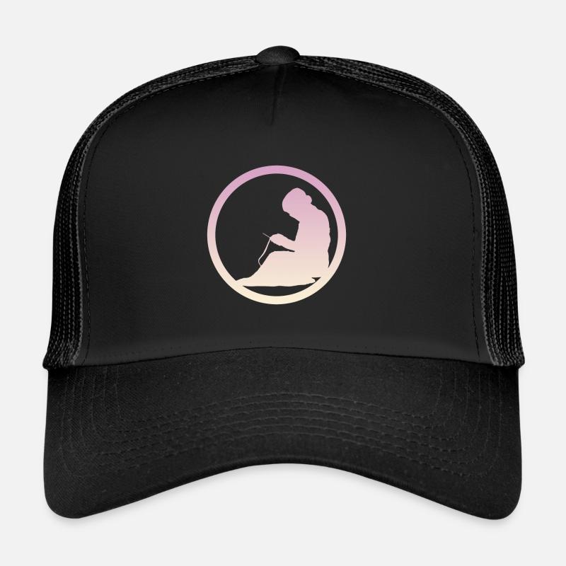 Häkeln Wolle Crochet Trucker Cap