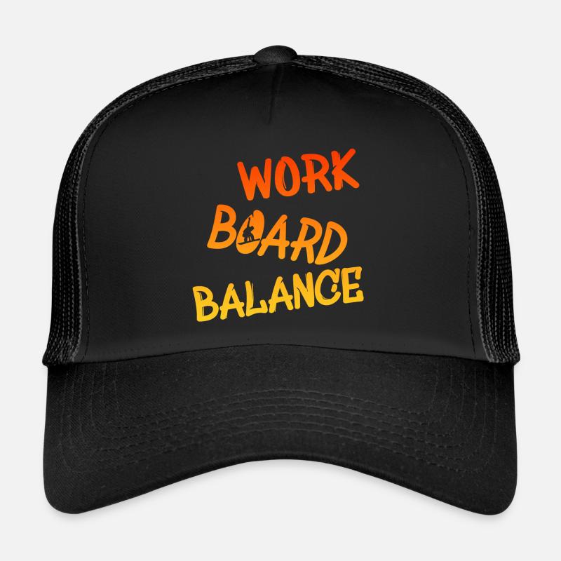 boarden, snowboarding Trucker Cap