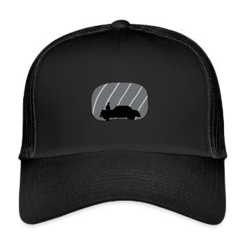 Car Mechanic Mechanic Workshop - Trucker Cap - black/black - Front