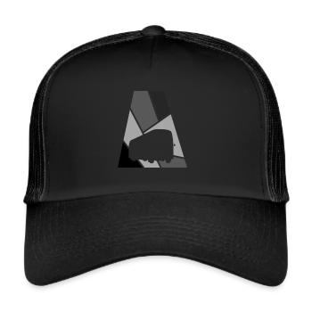 Bus Driver Bus Transport - Trucker Cap - black/black - Front