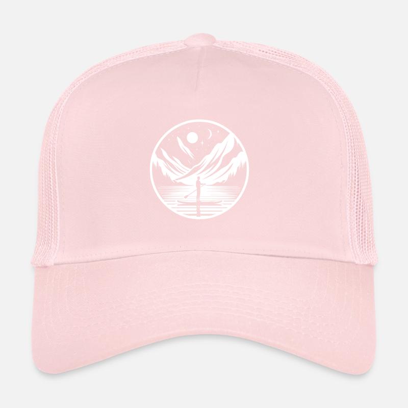 Paddeln auf einem Bergsee Trucker Cap