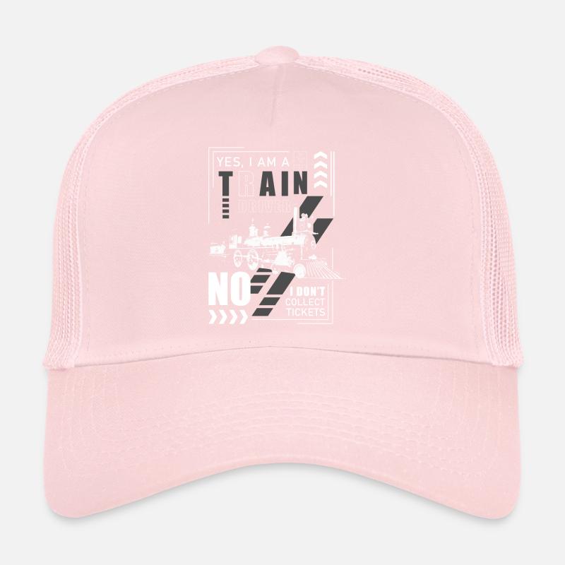 Conducteur de train Train Leading Casquette trucker 