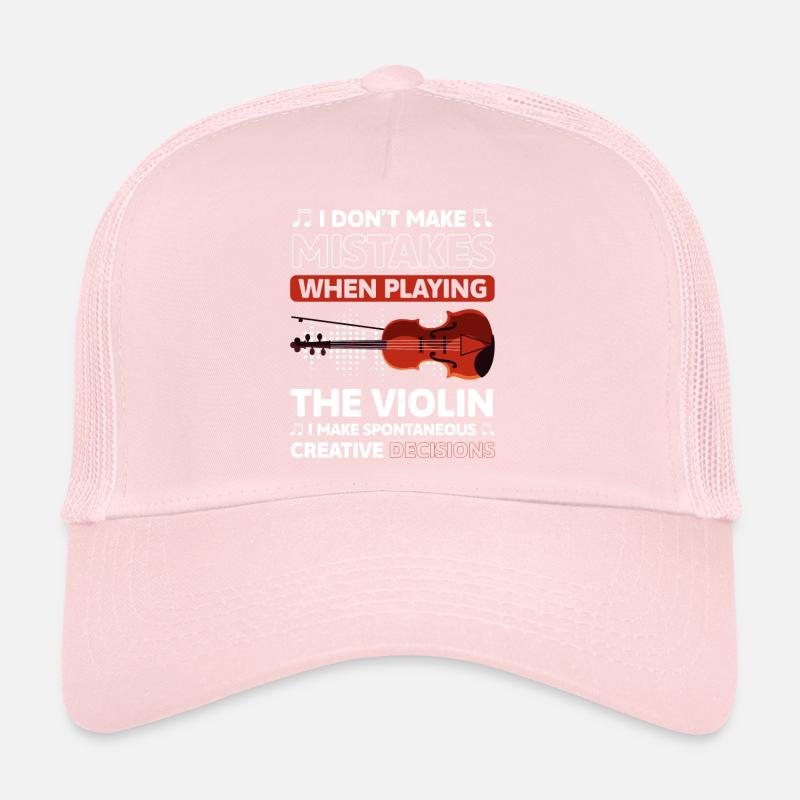 Musician, Violinist, Classical, String Instrument Trucker Cap