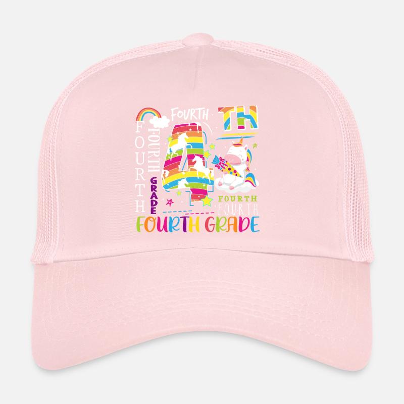 Écolier licorne de 4e année Casquette trucker 