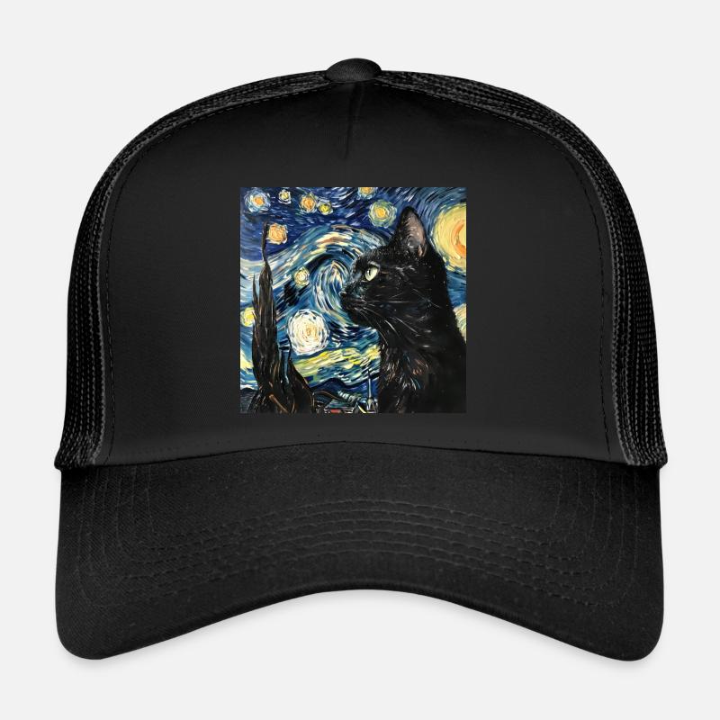 Cat, Cat Motif Trucker Cap