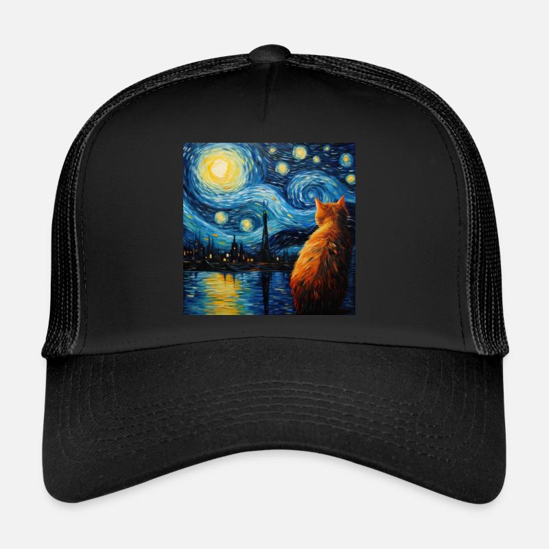 Chat, Motif De Chat Casquette trucker 