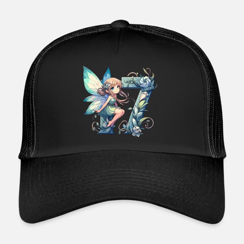 17 Jahre Fee Elfe süß Geburtstag Geschenk Trucker Cap