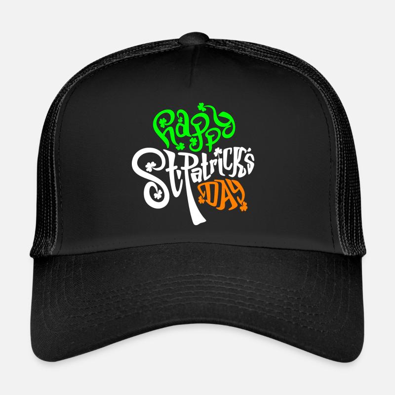 Kleeblatt Saint Patrick einzigartiges Design Saint Patrick Trucker Cap