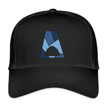 Camping Camping Camper - Trucker Cap - black/black - Front
