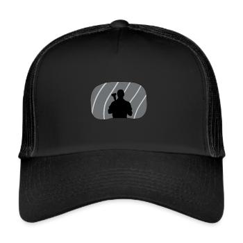 Automechaniker Automechaniker Schraubenschlüssel - Trucker Cap - Schwarz/Schwarz - Vorne
