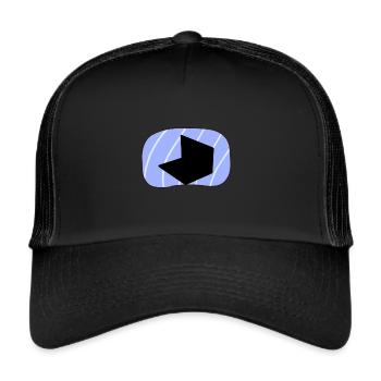 Blog Writing Blog - Trucker Cap - black/black - Front