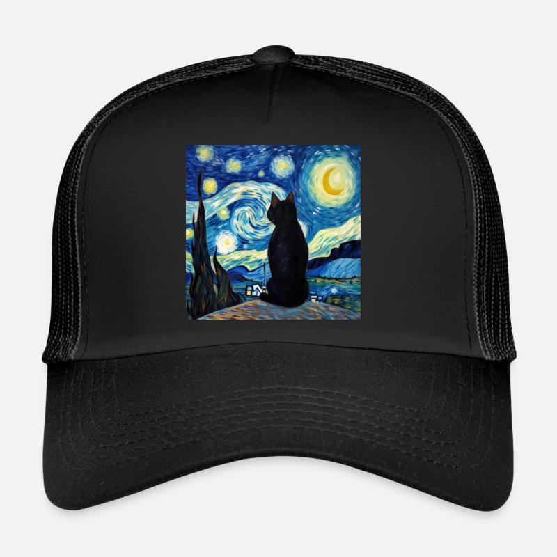 Chat, Motif De Chat Casquette trucker 
