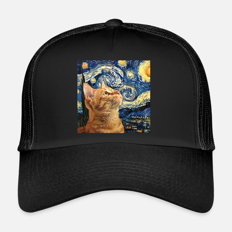 Chat, Motif De Chat Casquette trucker 