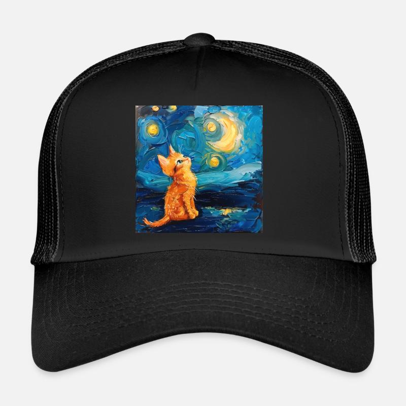 Chat, Motif De Chat Casquette trucker 