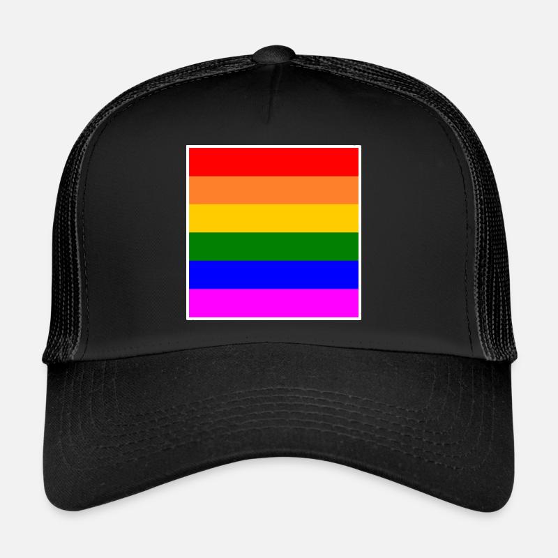 LGBT Regenbogen flagge Trucker Cap