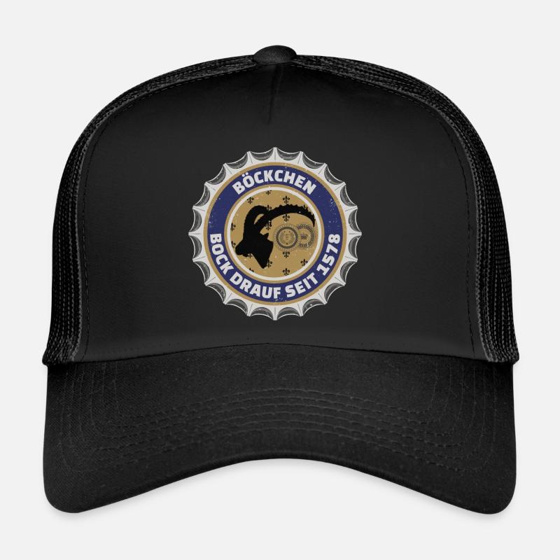 TAPIS DE BIÈRE BOCK DRAUF Casquette trucker 