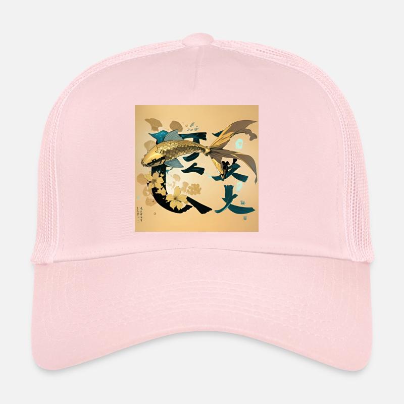 Koi karpfen,koi, karpfen,japanisch, kawaii Trucker Cap