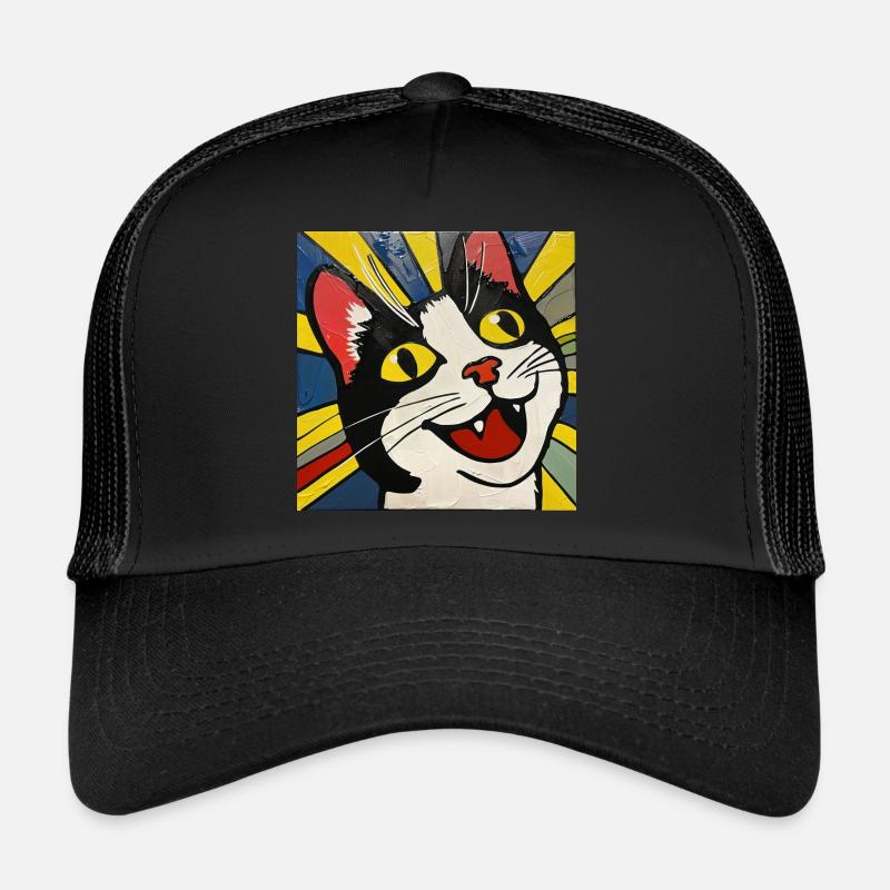 Chat, Motif De Chat Casquette trucker 
