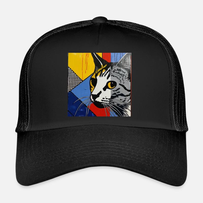 Chat, Motif De Chat Casquette trucker 