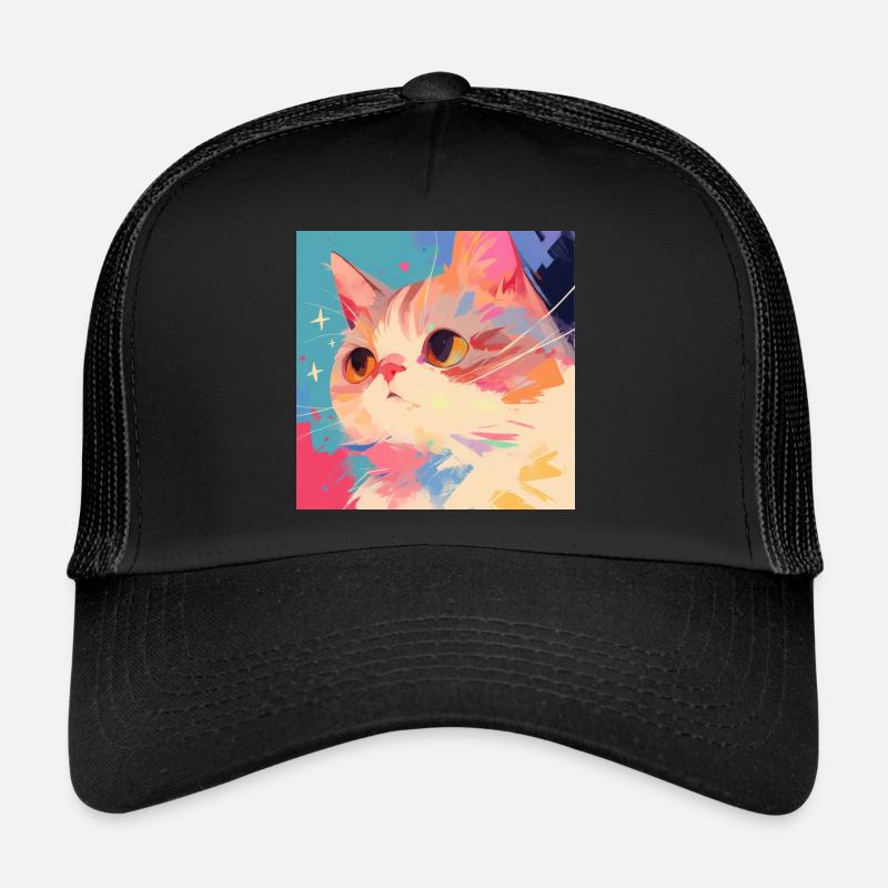 Chat, Motif De Chat Casquette trucker 