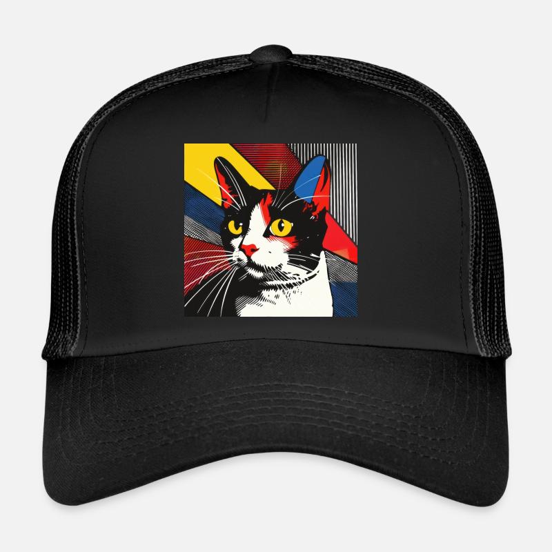 Chat, Motif De Chat Casquette trucker 