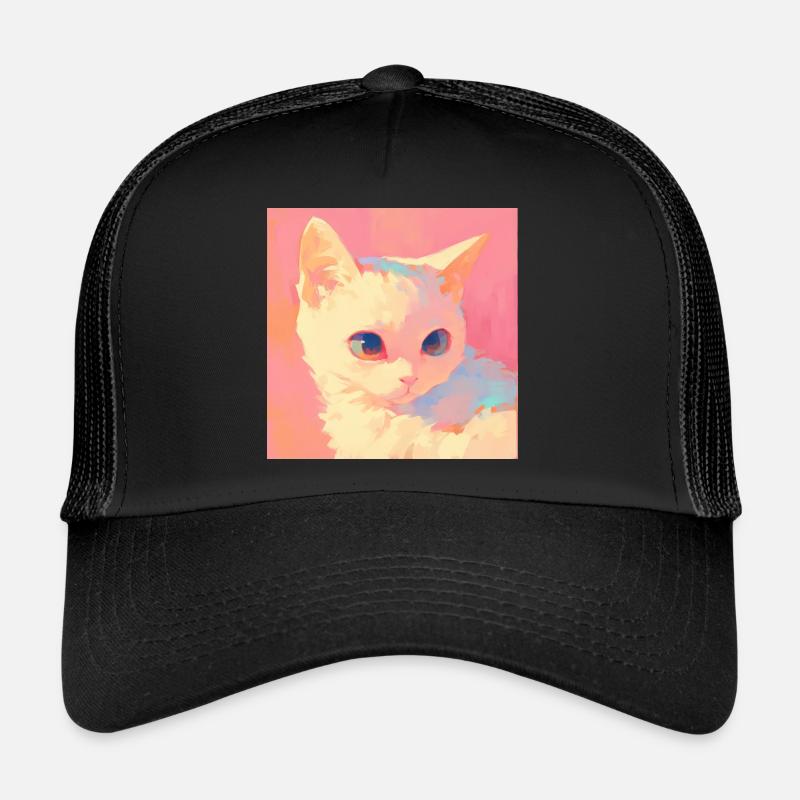 Chat, Motif De Chat Casquette trucker 