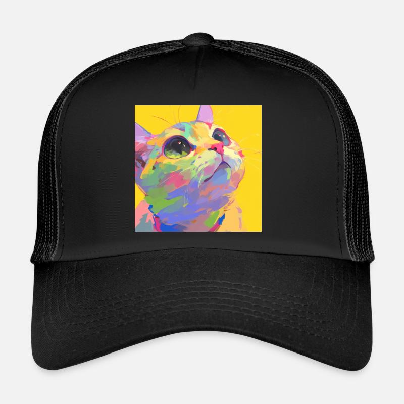 Chat, Motif De Chat Casquette trucker 