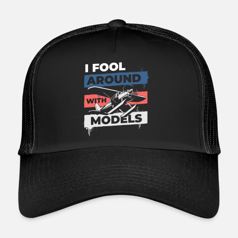 Model Builder Flying Aerobatics Trucker Cap
