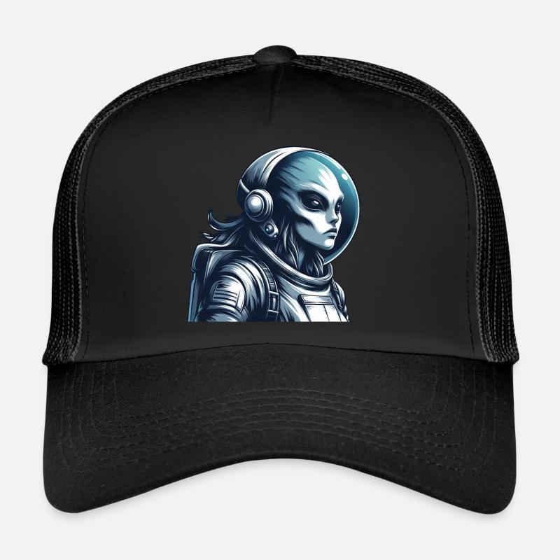 Exploration spatiale d’astronautes extraterrestres Casquette trucker 