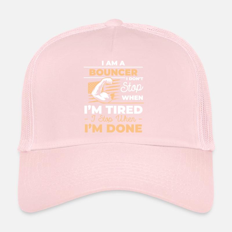 Security Bodyguard Wide Trucker Cap