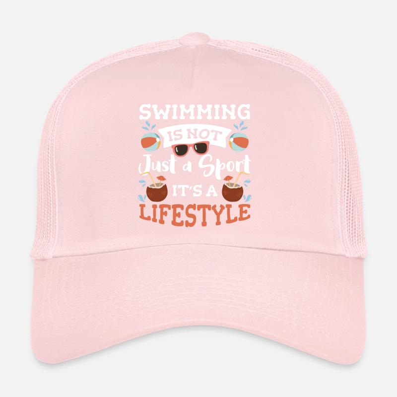 Schwimmen Garten Tauchen Trucker Cap