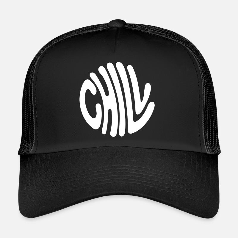 Chill - Trucker Cap - Schwarz/Schwarz