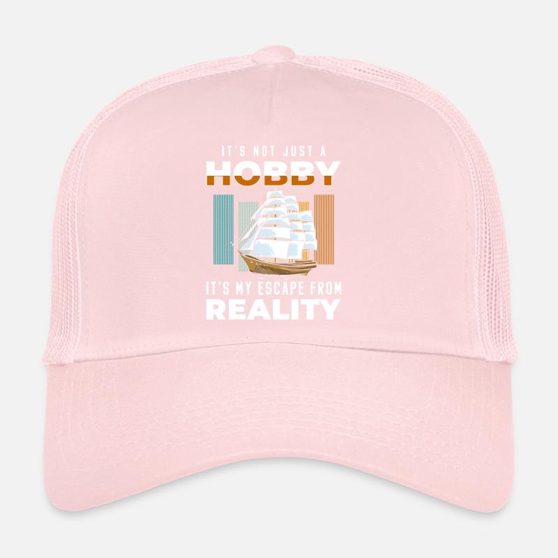 Schiff Miniatur Segelboot Trucker Cap