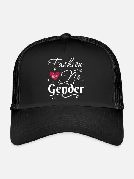 Shopping Fashion Queen Tendance - Casquette trucker  - noir/noir - Devant