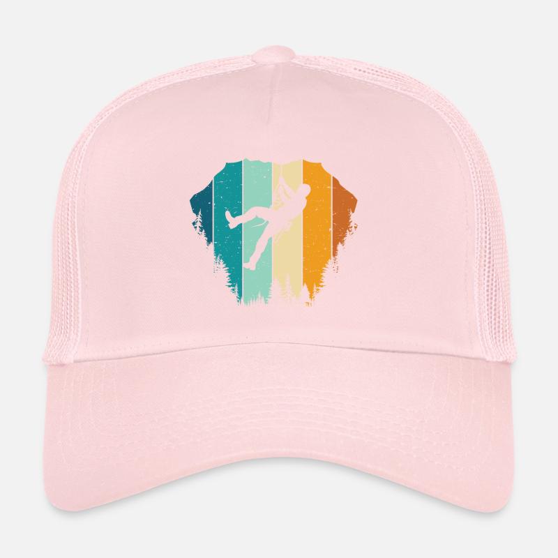 Grimpeur d’escalade Casquette trucker 