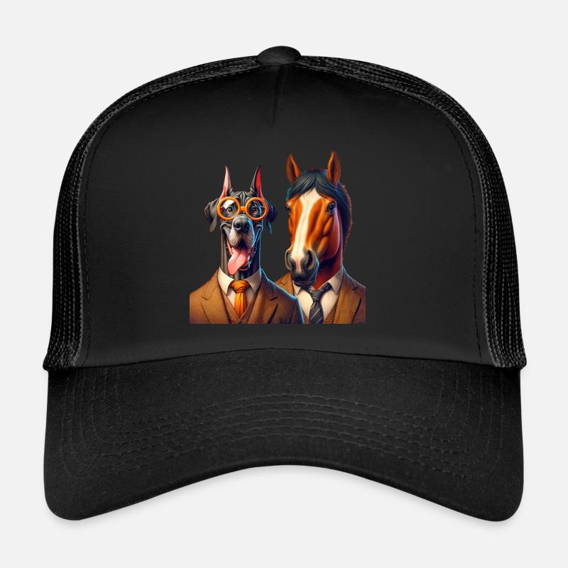 Dapper Duo Elegance Trucker Cap
