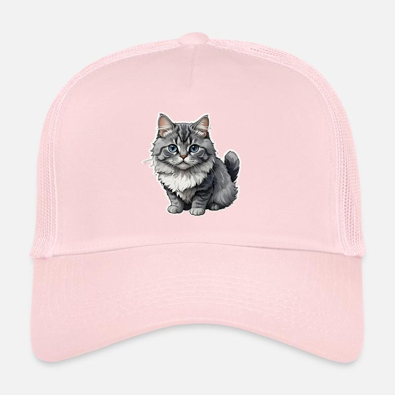 Autocollant Loco cat Casquette trucker 