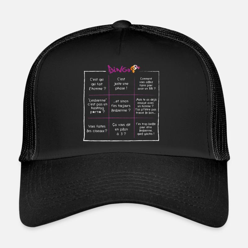 Lesbian Bingo Trucker Cap