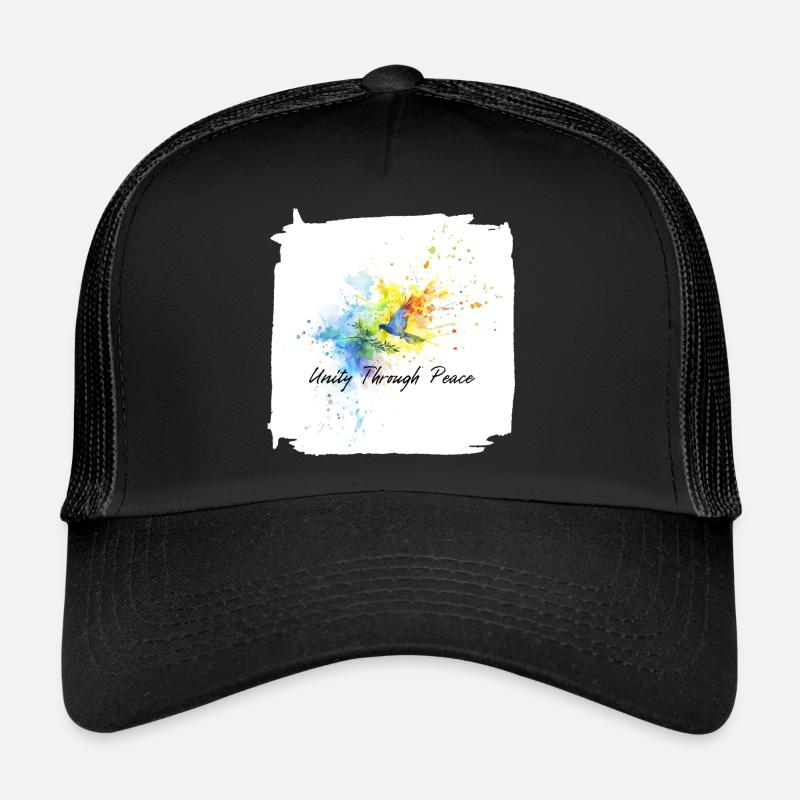 Designs for World Peace Dove Trucker Cap