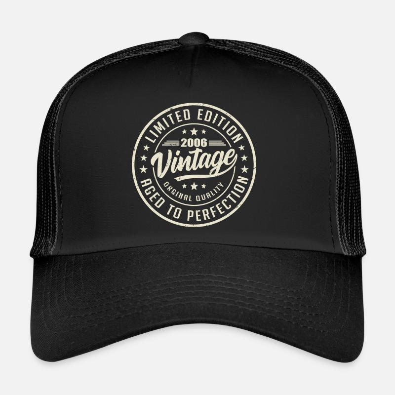 Vintage 2006 Cadeau 2006 Anniversaire Rétro 2006 Casquette trucker 