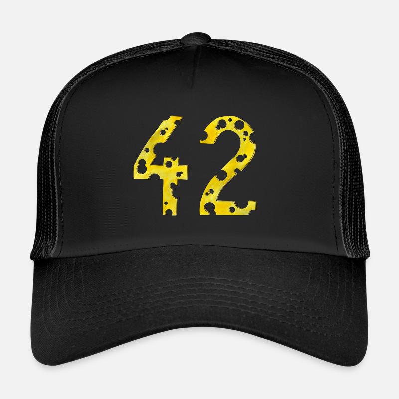 42 Question sur le fromage sur le sens des amateurs de fromage ringard Casquette trucker 