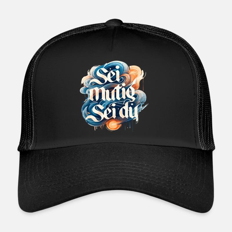 Sei mutig sei du Gross Trucker Cap