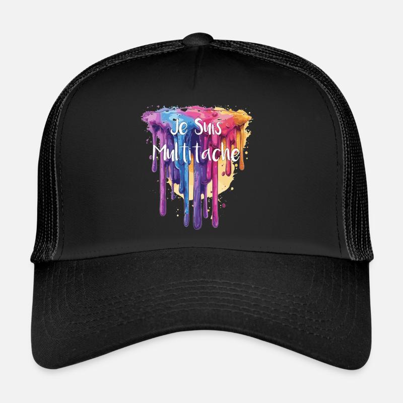 JE SUIS MULTITACHE ! Casquette trucker 