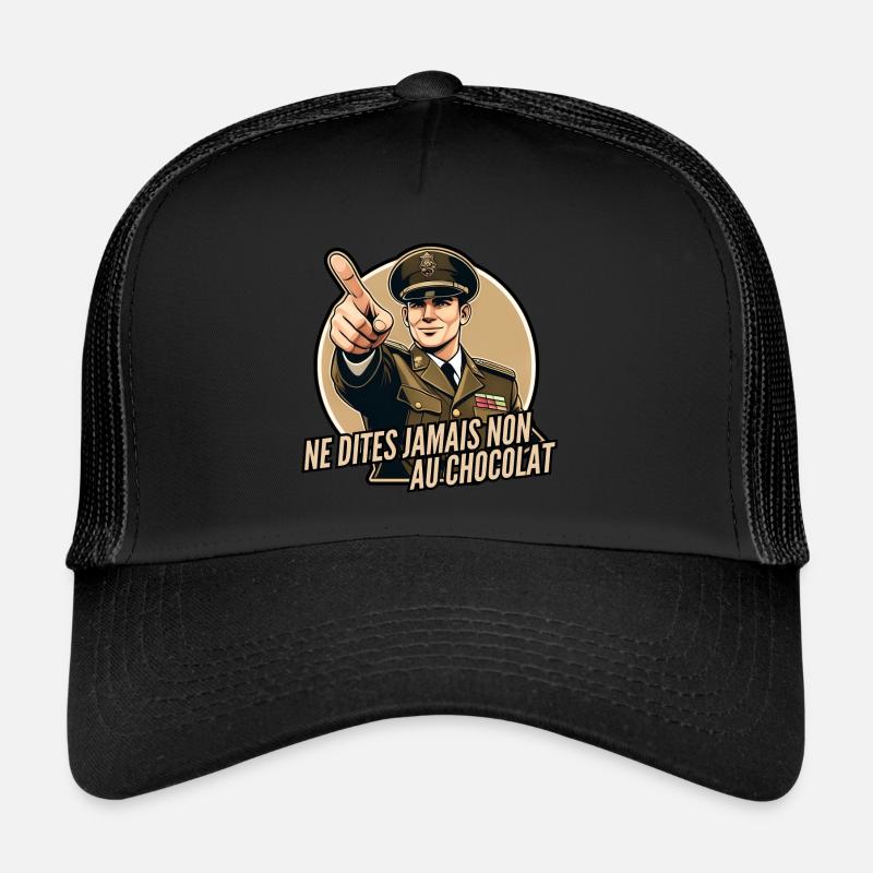 Never say no to chocolate Trucker Cap