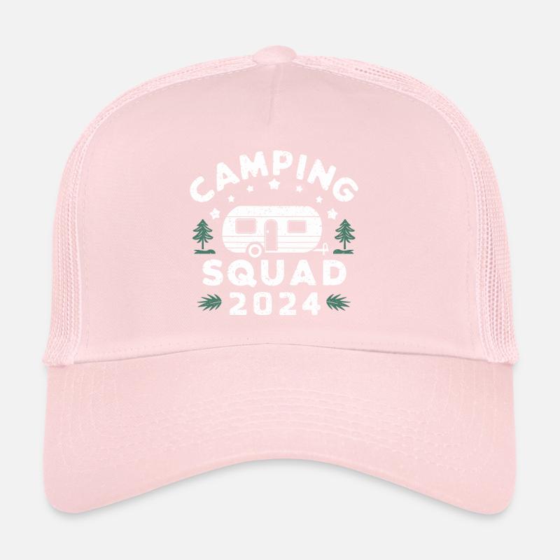 Camping Squad 2024 Wohnwagen Campen Trucker Cap