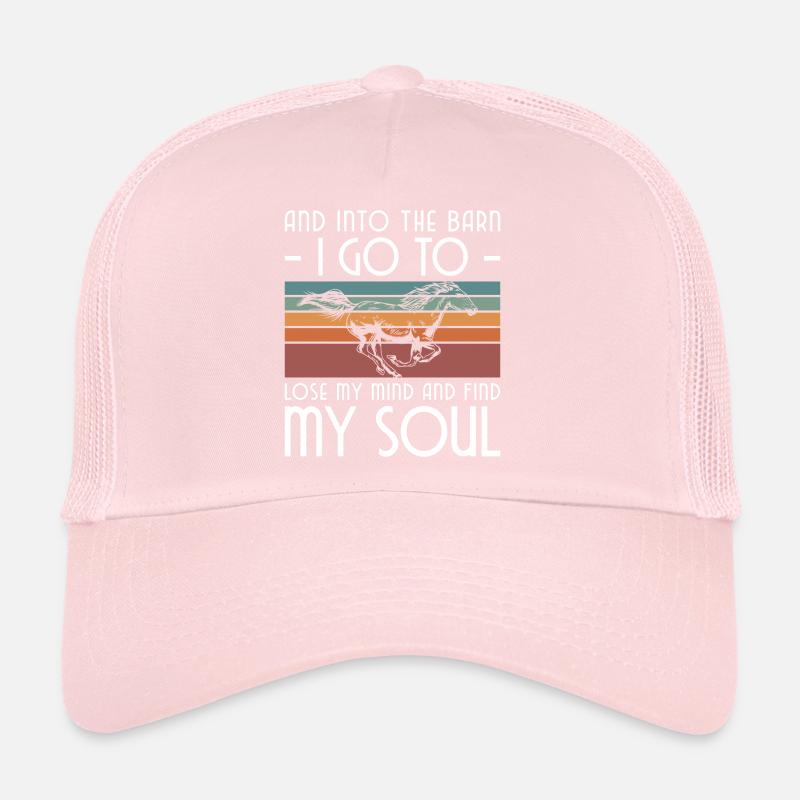 Chevaux Cavalier Etalon Casquette trucker 