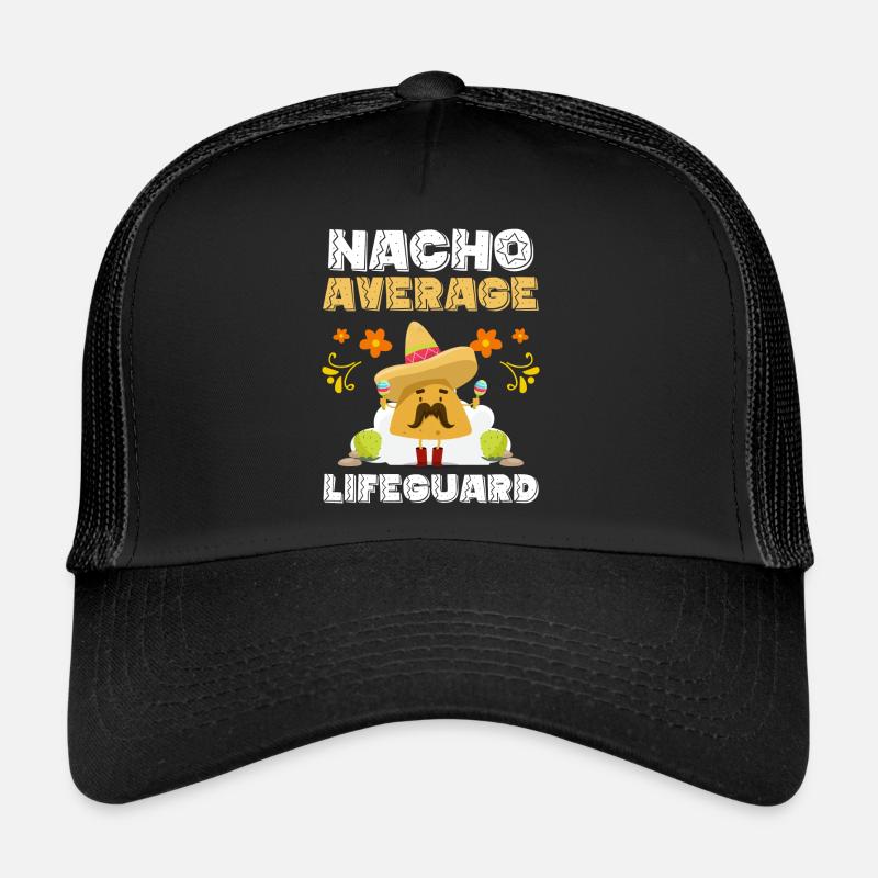 Rettungsschwimmer Schwimmlehrer - Trucker Cap - Schwarz/Schwarz
