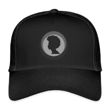 Afro Beat 70s Funky - Trucker Cap - black/black - Front