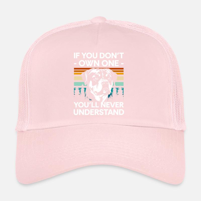 Chien de combat Chien d’assistance maître Casquette trucker 